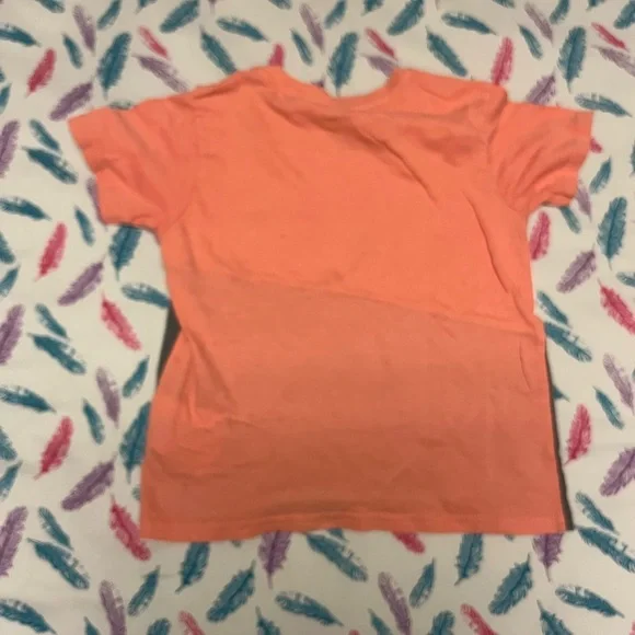 GUESS Kids Orange and Gray Colorblock T-Shirt - Picture 3 of 3